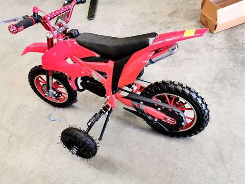 TRAINING WHEELS FOR 49CC 2 STROKE DIRT BIKE PIT BIKE 2 WHEEL REAL SIDE FOOTREST TRAINING WHEELS FOR 49CC 2 STROKE DIRT BIKE PIT BIKE 2 WHEEL REAL SIDE FOOTREST