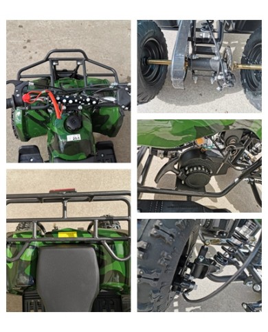49CC MINI QUAD BIKE ATV BUGGY KIDS 4 WHEELER POCKET PIT DIRT BIKE  MJMOTOR GREEN 49CC MINI QUAD BIKE ATV BUGGY KIDS 4 WHEELER POCKET PIT DIRT BIKE  MJMOTOR GREEN