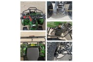 49CC MINI QUAD BIKE ATV BUGGY KIDS 4 WHEELER POCKET PIT DIRT BIKE  MJMOTOR GREEN