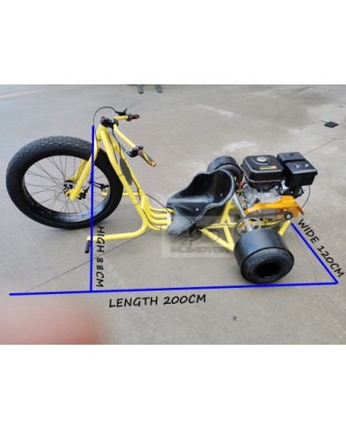 9HP 270CC MOTORISED DRIFT TRIKE HUFFY SLIDER FAT BOY GOKART FATBOY DT4 FULL SIZE 9HP 270CC MOTORISED DRIFT TRIKE HUFFY SLIDER FAT BOY GOKART FATBOY DT4 FULL SIZE