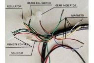 Electric Start Wiring Harness Loom 50cc 110cc 125cc QUAD DIRT BIKE ATV Buggy