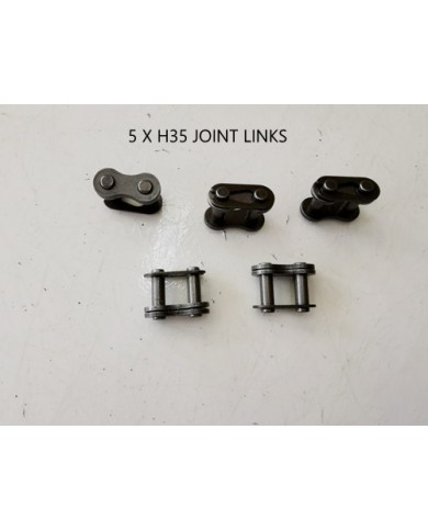 5 X 35 Chain Master Joiner Links Pro PIT Trail Quad Dirt Bike ATV Buggy UTV 5 X 35 Chain Master Joiner Links Pro PIT Trail Quad Dirt Bike ATV Buggy UTV