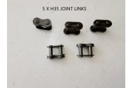 5 X 35 Chain Master Joiner Links Pro PIT Trail Quad Dirt Bike ATV Buggy UTV