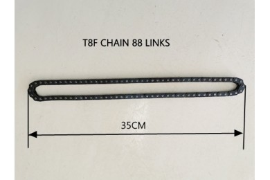 Black T8F 88 Links Drive Chain PIT Quad Dirt Bike Buggy Trike Kart