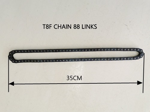Black T8F 88 Links Drive Chain PIT Quad Dirt Bike Buggy Trike Kart Black T8F 88 Links Drive Chain PIT Quad Dirt Bike Buggy Trike Kart