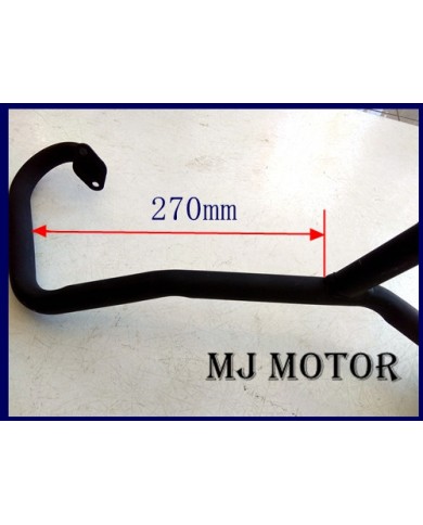 Twin Exhaust Pipe + Muffler 47cc 49cc Mini PIT Pocket Chopper Quad Dirt Bike ATV