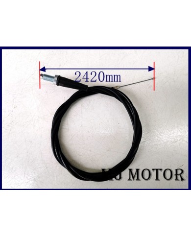 2420mm(242cm) Throttle Cable For 200CC 6.5HP 9HP 270CC Dune Buggy GoKart 2420mm(242cm) Throttle Cable For 200CC 6.5HP 9HP 270CC Dune Buggy GoKart