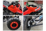 125CC ATV Sport Quad Dirt Bike 4 Wheel Buggy Go kart Rear Rack Semi Auto 3+1 125CC ATV Sport Quad Dirt Bike 4 Wheel Buggy Go kart Rear Rack Semi Auto 3+1