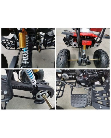 125CC ATV Sport Quad Dirt Bike 4 Wheel Buggy Go kart Rear Rack Semi Auto 3+1 125CC ATV Sport Quad Dirt Bike 4 Wheel Buggy Go kart Rear Rack Semi Auto 3+1