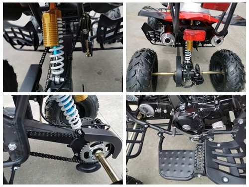 125CC ATV Sport Quad Dirt Bike 4 Wheel Buggy Go kart Rear Rack Semi Auto 3+1 125CC ATV Sport Quad Dirt Bike 4 Wheel Buggy Go kart Rear Rack Semi Auto 3+1