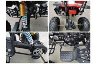 125CC ATV Sport Quad Dirt Bike 4 Wheel Buggy Go kart Rear Rack Semi Auto 3+1 125CC ATV Sport Quad Dirt Bike 4 Wheel Buggy Go kart Rear Rack Semi Auto 3+1