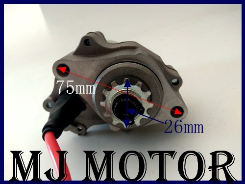2 Stud Bottom Mount Start Starter Motor 110cc 125cc PIT Quad Dirt Bike ATV Buggy