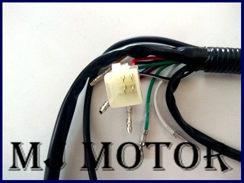 Electric Start Wiring Harness Loom 50cc 110cc 125cc PIT QUAD DIRT BIKE ATV BUGGY