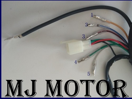 Electric Start Wiring Harness Loom 50cc 110cc 125cc PIT QUAD DIRT BIKE ATV BUGGY