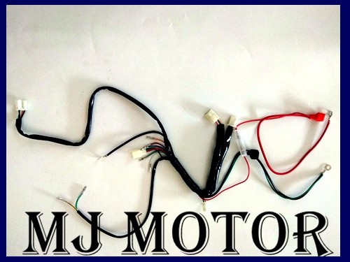 Electric Start Wiring Harness Loom 50cc 110cc 125cc PIT QUAD DIRT BIKE ATV BUGGY