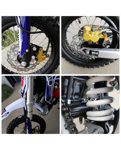 110cc Dirt Bike Trail Pit Bike Motor Electric Start Manual Junior Bike Kid Green 110cc Dirt Bike Trail Pit Bike Motor Electric Start Manual Junior Bike Kid Green