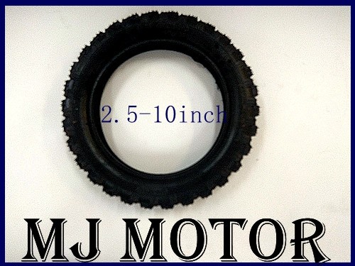 10 INCH 2.5-10 REAR KNOBBY TYRE PIT PRO DIRT BIKE TRAIL BIKE