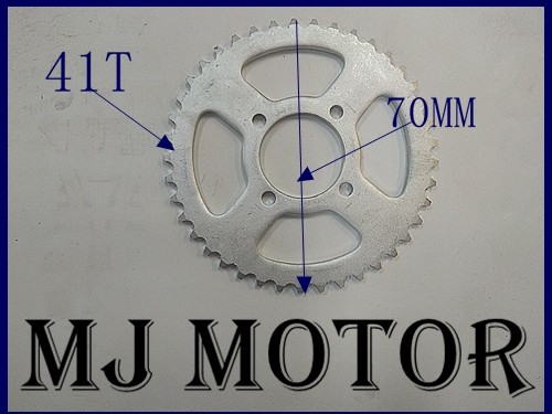 960mm 40mm Solid Axle Sprocket Disc Kit Go kart Buggy Mini Hotrod Project