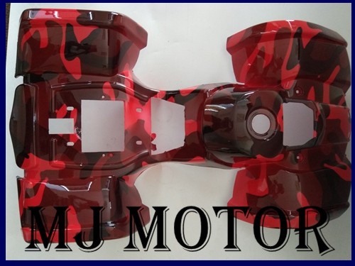 49cc farm Quad Plastic Fairing + Foot Rest+ Font Light+Chain Guard ATV DIRT BIKE 49cc farm Quad Plastic Fairing + Foot Rest+ Font Light+Chain Guard ATV DIRT BIKE
