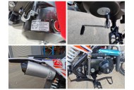 110cc Dirt Bike Trail Pit Bike Motor Electric Start Manual Junior Bike Kid Orange 110cc Dirt Bike Trail Pit Bike Motor Electric Start Manual Junior Bike Kid Orange