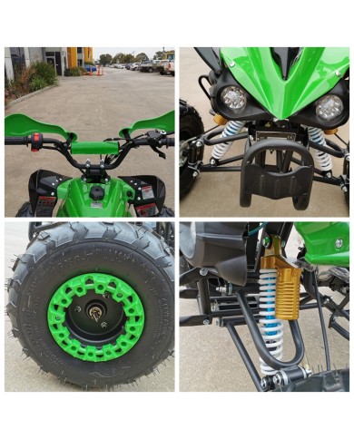 125CC ATV Sport Quad Dirt Bike 4 Wheel Buggy Go kart Rear Rack Semi Auto 3+1 GREEN 125CC ATV Sport Quad Dirt Bike 4 Wheel Buggy Go kart Rear Rack Semi Auto 3+1 GREEN