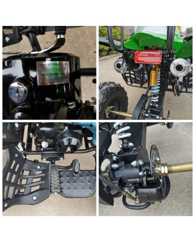125CC ATV Sport Quad Dirt Bike 4 Wheel Buggy Go kart Rear Rack Semi Auto 3+1 GREEN 125CC ATV Sport Quad Dirt Bike 4 Wheel Buggy Go kart Rear Rack Semi Auto 3+1 GREEN