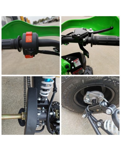 125CC ATV Sport Quad Dirt Bike 4 Wheel Buggy Go kart Rear Rack Semi Auto 3+1 GREEN 125CC ATV Sport Quad Dirt Bike 4 Wheel Buggy Go kart Rear Rack Semi Auto 3+1 GREEN