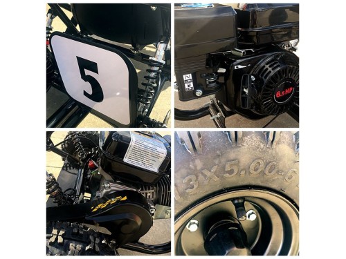 200CC 6.5HP Go Kart Dune Buggy QUAD 4 Stroke Upgraded Adult/Kids Sizes 200CC 6.5HP Go Kart Dune Buggy QUAD 4 Stroke Upgraded Adult/Kids Sizes