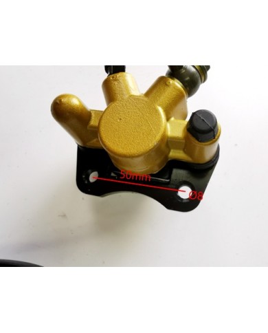 Hydraulic Disc Brake Calipers Pad System 125cc 150cc 200cc 250cc Quad Dune Buggy