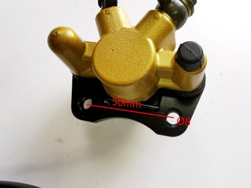 Hydraulic Disc Brake Calipers Pad System 125cc 150cc 200cc 250cc Quad Dune Buggy