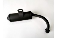 Exhaust Pipe + Muffler System 90cc 110cc 125cc Buggy Quad ATV Dune Buggy Trike Exhaust Pipe + Muffler System 90cc 110cc 125cc Buggy Quad ATV Dune Buggy Trike