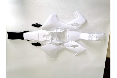 White Plastics Guard Fairing Fender Kit 50 70 90 110 125cc PIT PRO Dirt Bike White Plastics Guard Fairing Fender Kit 50 70 90 110 125cc PIT PRO Dirt Bike