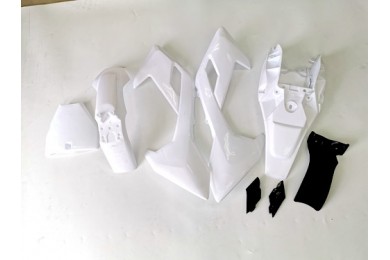 White Plastics Guard Fairing Fender Kit 50 70 90 110 125cc PIT PRO Dirt Bike White Plastics Guard Fairing Fender Kit 50 70 90 110 125cc PIT PRO Dirt Bike