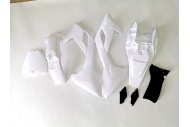 White Plastics Guard Fairing Fender Kit 50 70 90 110 125cc PIT PRO Dirt Bike