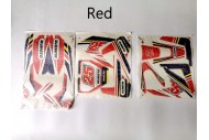 Sticker Decal Kit Fairing 70/90/110/125cc Dirt bike Pit Bike Green Orange Red Sticker Decal Kit Fairing 70/90/110/125cc Dirt bike Pit Bike Green Orange Red