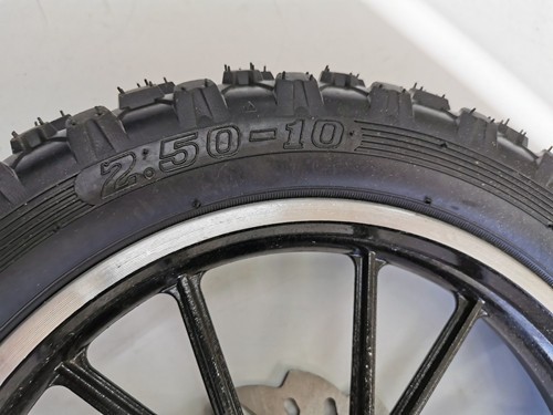 2.5-10 10 INCH FRONT WHEEL DISC PIT PRO DIRT BIKE TRAIL BIKE 49CC 50CC DIRT BIKE 2.5-10 10 INCH FRONT WHEEL DISC PIT PRO DIRT BIKE TRAIL BIKE 49CC 50CC DIRT BIKE