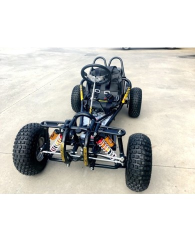 OFFROAD 9HP 270CC GO KART SINGLE SEAT ADULT BUGGY QUAD ATV SUSPENSION WET CLUTCH