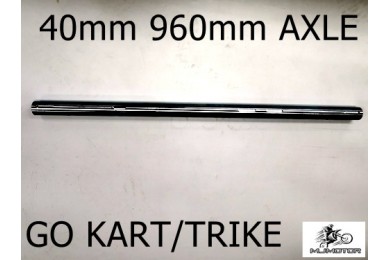 40MM 960mm GO KART TRIKE AXLE 8MM KEYWAYS HUFFY SLIDER TRIKE HOLLOW 5MM THICKNESS 40MM 960mm GO KART TRIKE AXLE 8MM KEYWAYS HUFFY SLIDER TRIKE HOLLOW 5MM THICKNESS