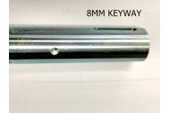 40MM 960mm GO KART TRIKE AXLE 8MM KEYWAYS HUFFY SLIDER TRIKE HOLLOW 5MM THICKNESS