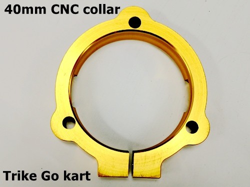 GO KART 40MM AXLE CNC COLLAR PIPE CLAMP PREVENT AXLE SLIP HuFFy TRIKE GO KART 40MM AXLE CNC COLLAR PIPE CLAMP PREVENT AXLE SLIP HuFFy TRIKE