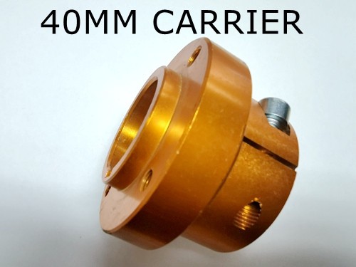 GO KART TRIKE SPROCKET DISC CARRIER HUB 40MM AXLE WITH 8MM KEYWAY ALLOY 3 STUD