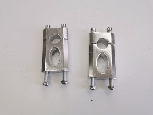 7/8" 22 mm Handlebar Bar Mount Clamp Riser Risers for Motorcycle Dirt Bike ATV