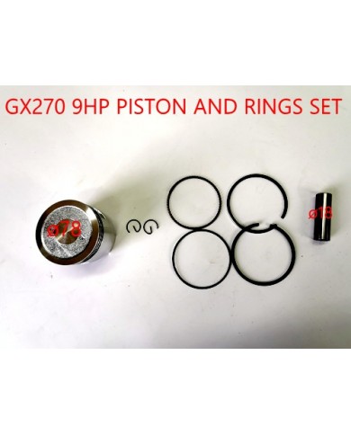 18mm 78mm Pin Piston Rings Kit HONDA STATIONARY COPY 9HP GX270 ENGINE GOKART 18mm 78mm Pin Piston Rings Kit HONDA STATIONARY COPY 9HP GX270 ENGINE GOKART