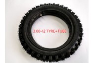 3.00-12 80/100-12 REAR KNOBBY TYRE +TUBE 12 INCH PIT PRO DIRT BIKE TRAIL BIKE 3.00-12 80/100-12 REAR KNOBBY TYRE +TUBE 12 INCH PIT PRO DIRT BIKE TRAIL BIKE