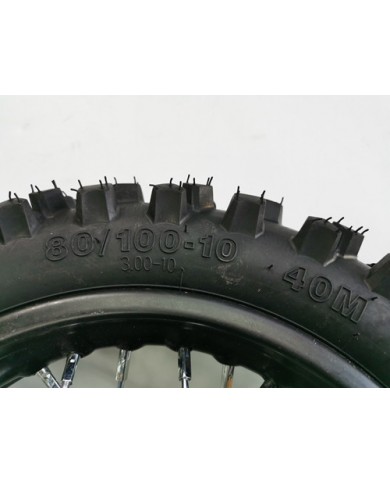 80/100-10 WHEEL KNOBBY TYRE +TUBE WITH DISC 12 INCH DIRT BIKE DISC SPROCKET 12MM 80/100-10 WHEEL KNOBBY TYRE +TUBE WITH DISC 12 INCH DIRT BIKE DISC SPROCKET 12MM