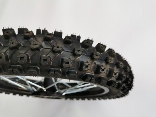 60/100-12 FRONT WHEEL KNOBBY TYRE +TUBE WITH DISC 12 INCH DIRT BIKE TRAIL BIKE