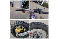 110cc Dirt Bike Trail Pit Bike Motor Electric Start Semi Auto Junior Bike Kid Green
