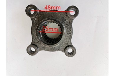 SPROCKET DISC CARRIER HUB 25MM AXLE WITH 23 SPLINE ALLOY 4 STUD GO KART TRIKE