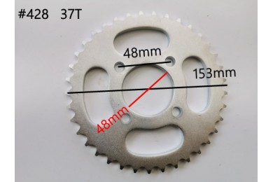 37 Teeth 428 Rear Back Chain Sprocket Cog  PIT PRO TRAIL QUAD DIRT BIKE ATV KART