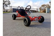 200cc 6.5HP Go Kart Wet Clutch Dune Buggy ATV Quad 4 Stroke Adult/Teen/Kid Sizes RED